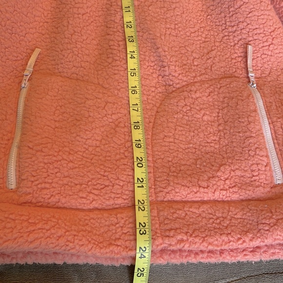 J. Crew Polartec Sherpa Fleece Half-Zip Pullover Jacket/Sweatshirt Size: 4-6 - Picture 7 of 7